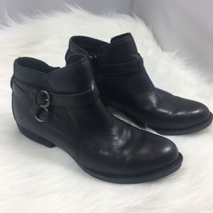 🔥SOLD🔥Born Baily Black Leather Bootie Boot